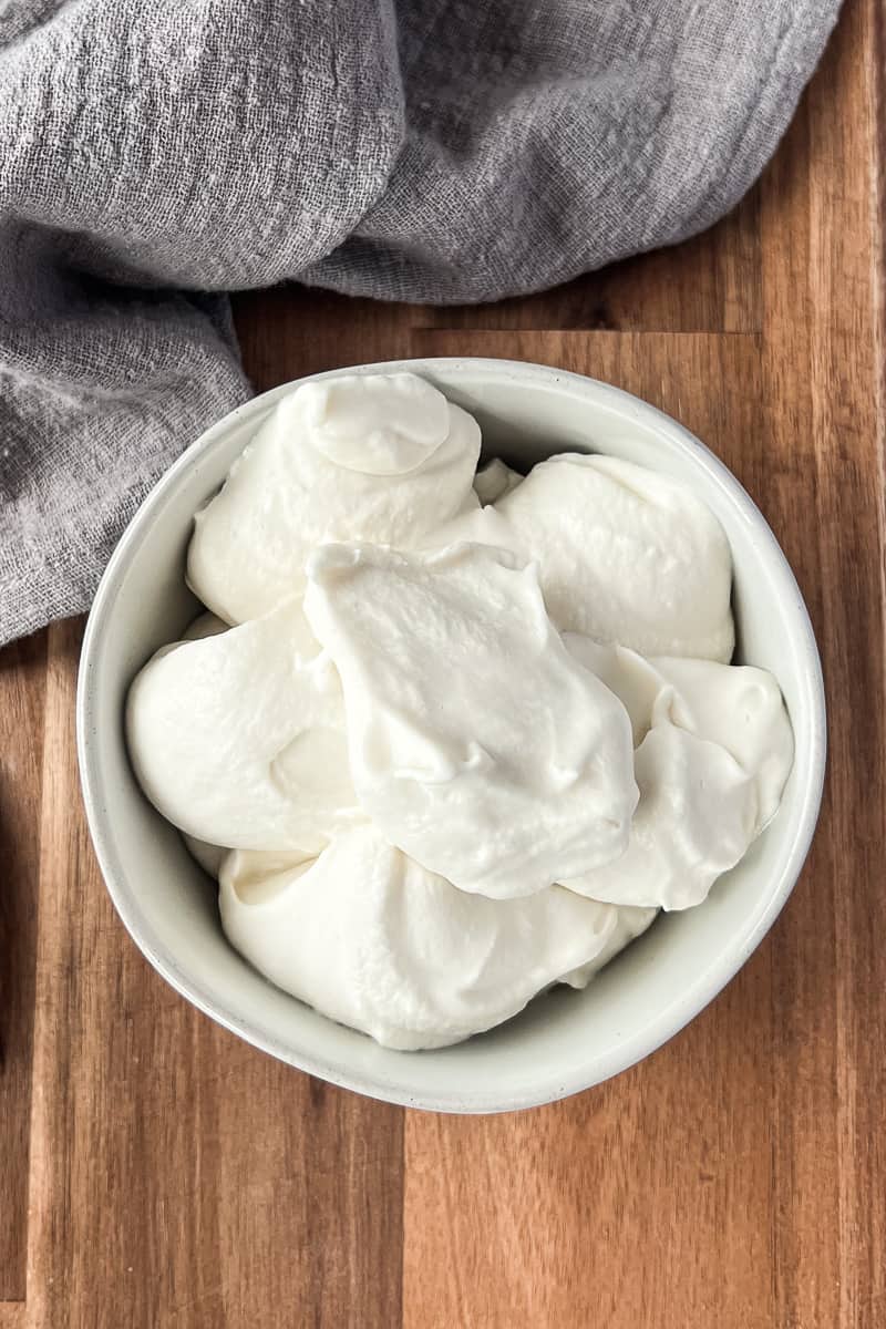 Fluffy Oat Milk Whipped Cream