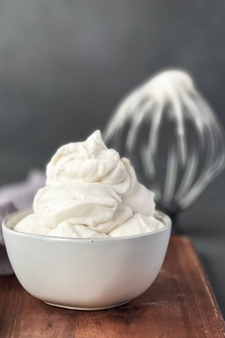 Fluffy Oat Milk Whipped Cream