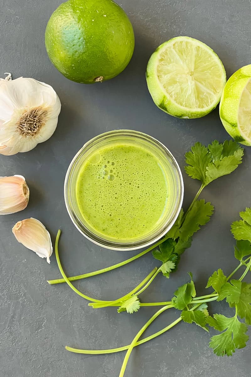 Easy Cilantro Lime Vinaigrette